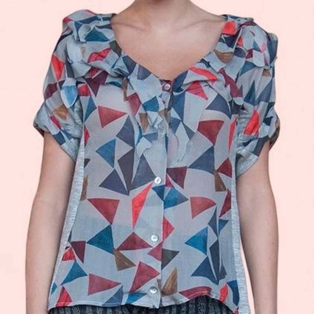 Feral Childe by Alice Wu & Moriah Carlson Rare 2011 Tarquina “Motheaten” Top 🏝️